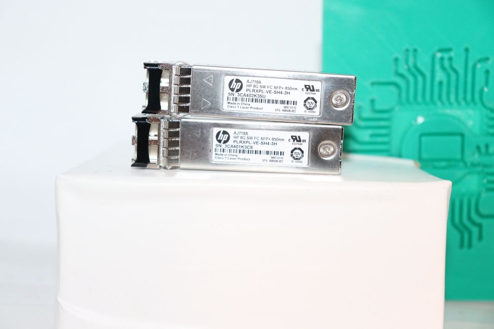Transceiver SFP+ FC 8Gb HP AJ718A PLRXPL-VE-SH4-3H