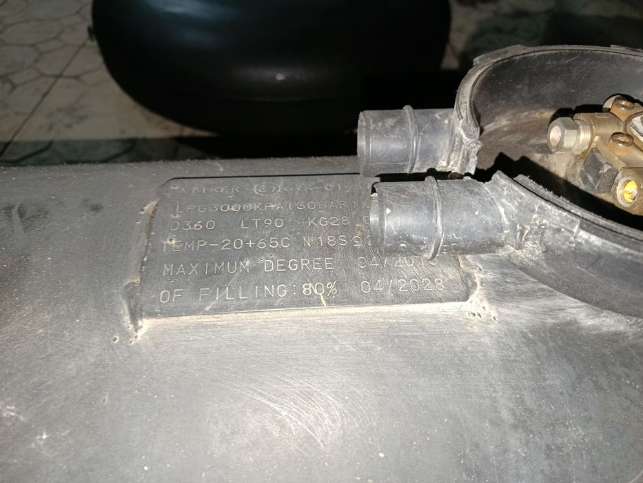 Propan gazbalon 90litr 2018yil