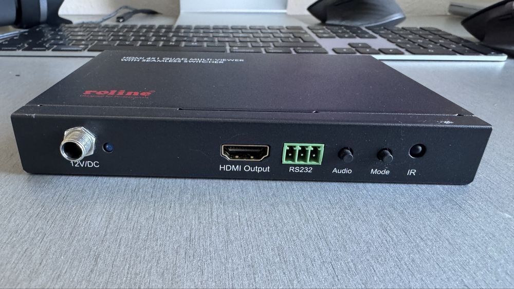 Quad 4xHDMI roline