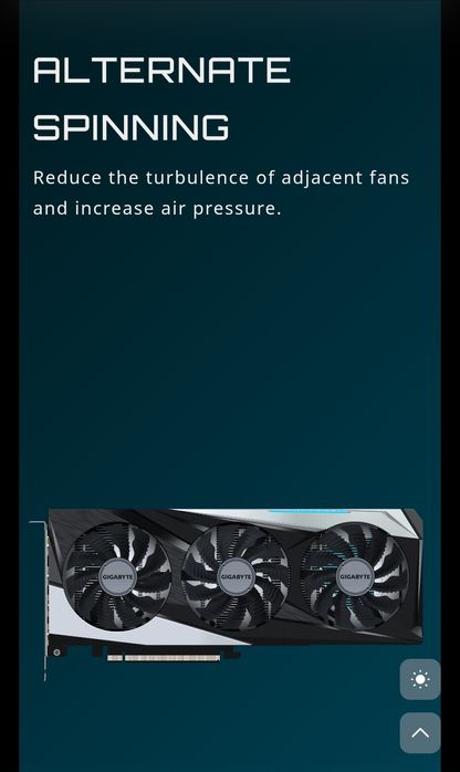 Placa video Gigabyte RX6600 XT Gaming OC 8gb impecabila, 3x vent