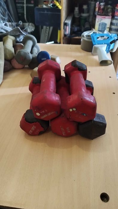 Гирички по 1кг, 2кг - фитнес дъмбели