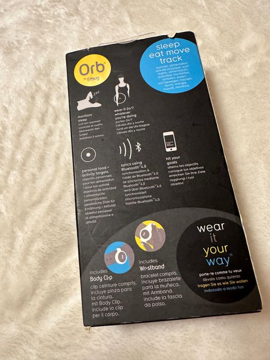 Fitbug Orb Activity Tracker Tracks Movement and Sleep