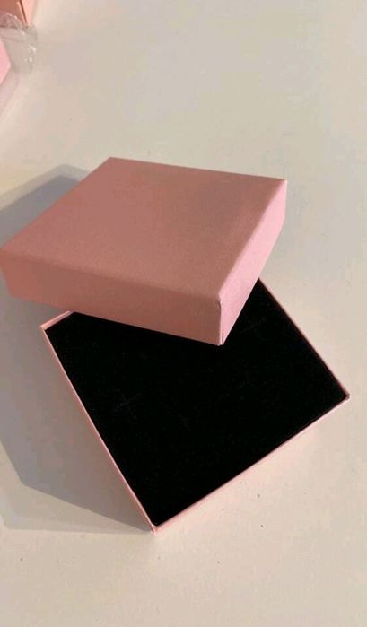 Inel Pandora inima roz si cutie cristale otel inoxidabil dupe heart