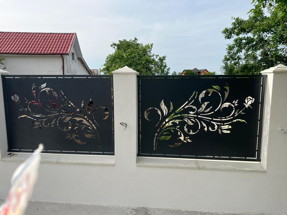 Capace/coame(caciuli-fundatie) gard