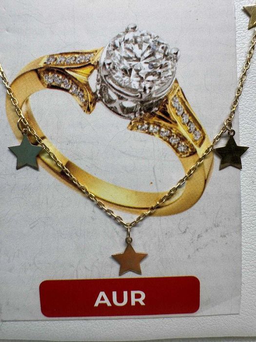 Lant din aur 14k (68008.2/ 10 Pacurari 1) Garantie 2 ani!