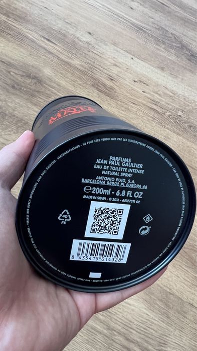 Jean Paul Gaultier Ultra Male EDT intense 200ml 2016