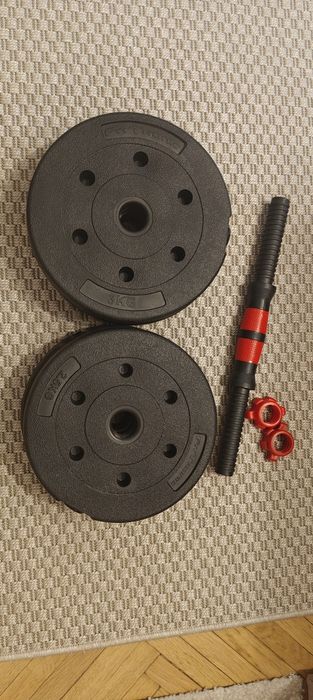 Set gantere 22 kg (2 x 11Kg)