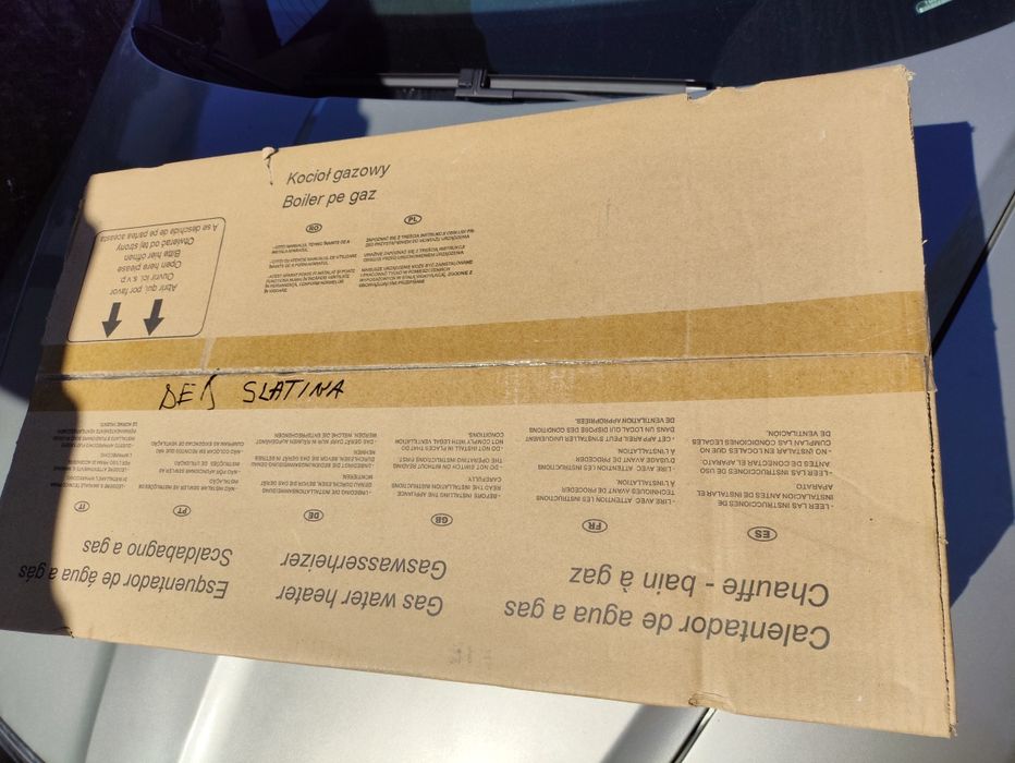 Vând boiler pe gaz Ferroli