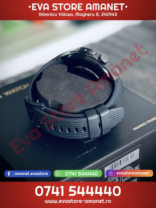 Smartwatch HUAWEI Watch 5 46mm Black Fluoroelastimer Strap
