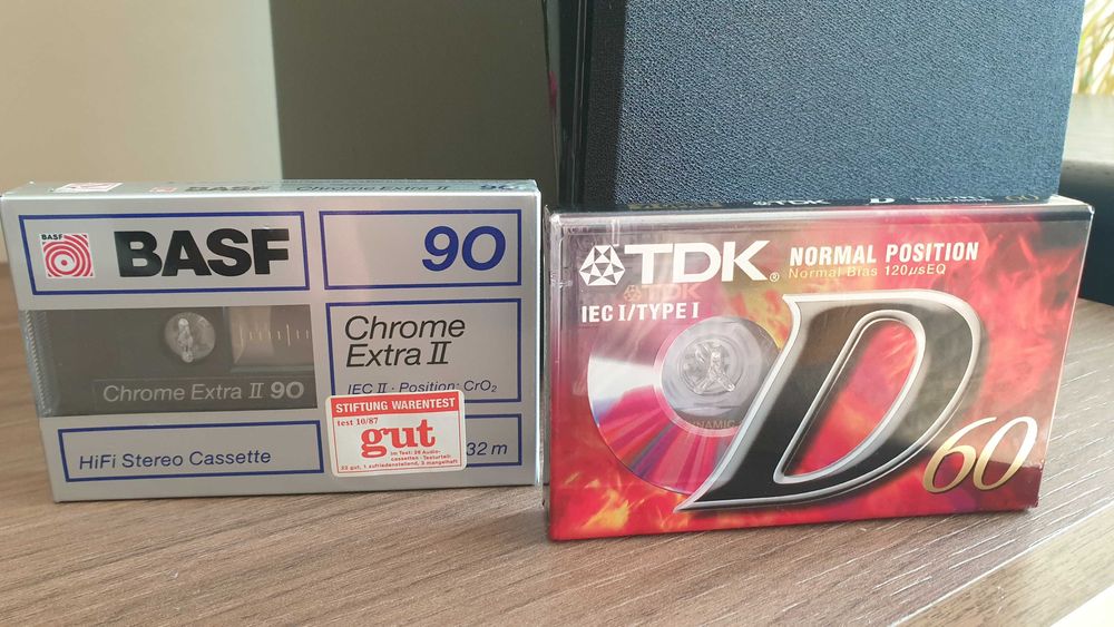 Нови аудио касети BASF - TDK D60