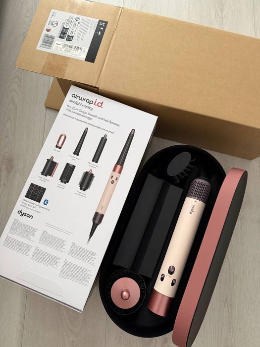 Dyson Airwrap i.d. HS08 Straight+Wavy Ceramic Pink – Garanție 1 an+ dovadă achiziție, Ca Nou