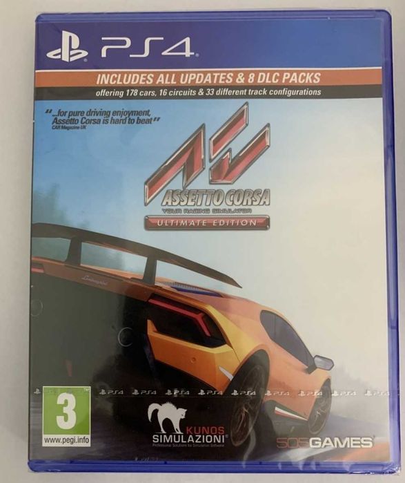 Aseto corsa ps4