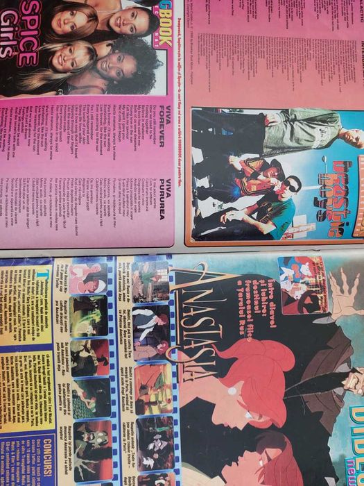 Revista Bravo Romania anii 90 cu nick si aaron carter nr 19 1998