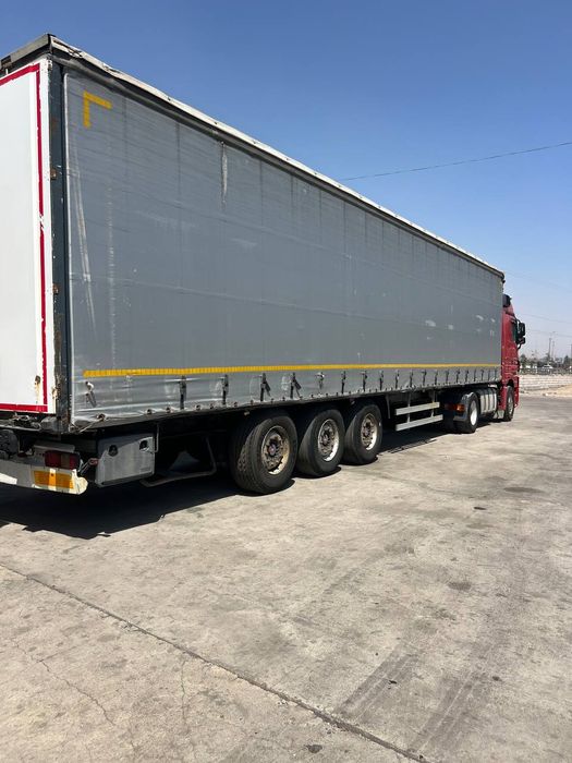 Мерс Тягач прицепи билан сотилади