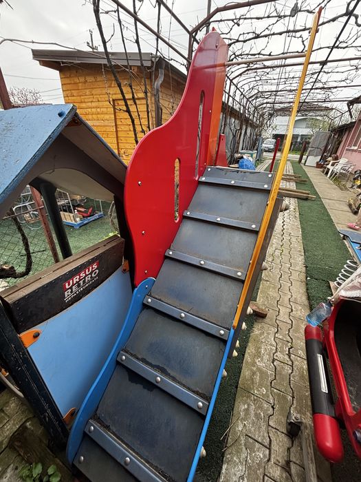 Vand topogan de gradina solid