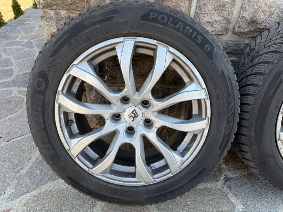 Jante cu anvelope iarna 225/55/17 audi a6 c7