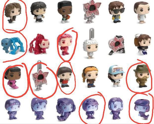 фигурки kinder joy funko pop strang , вуил - 250 000 , остальные 35