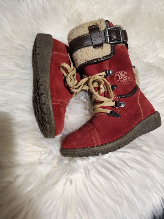 Cizme îmblănite de iarna fete mărimea 25