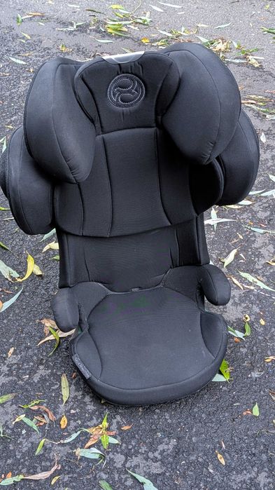 Scaun auto Cybex Solution Z i-Fix Plus, 100-150 cm (3-12 ani), negru