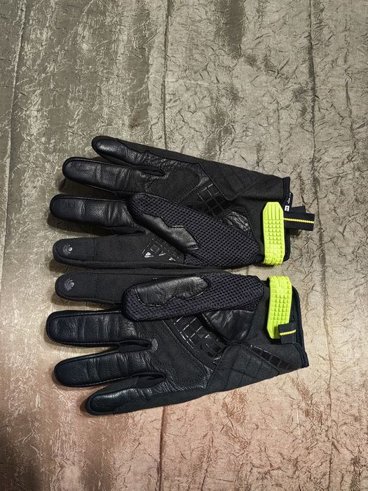 Мото ръкавици spidi g-carbon black/fluo yellow XL