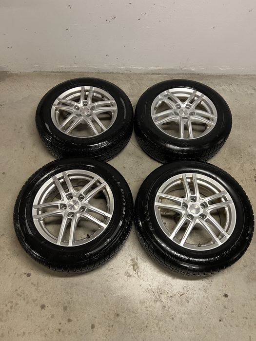 Jante cu anvelope iarna skoda / vw / seat / audi / mercedes / 5x112
