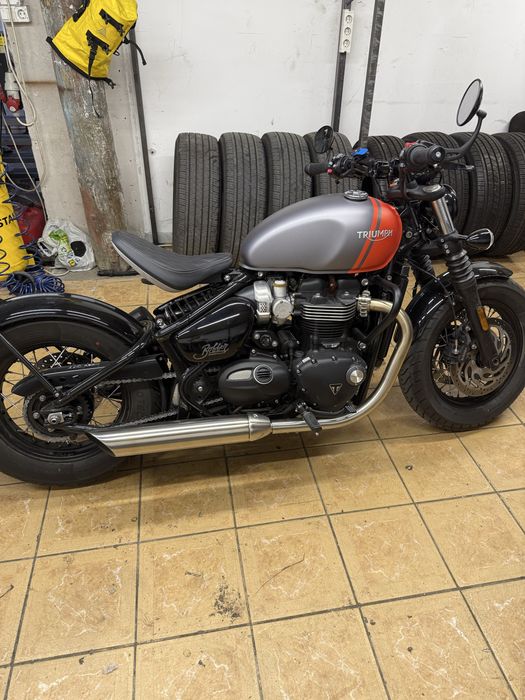 Vand triumph bonneville bobber