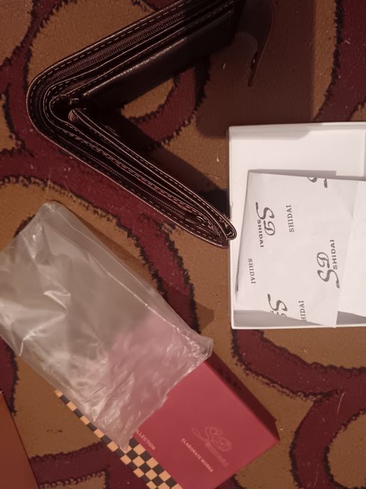 Партмоне кожаный