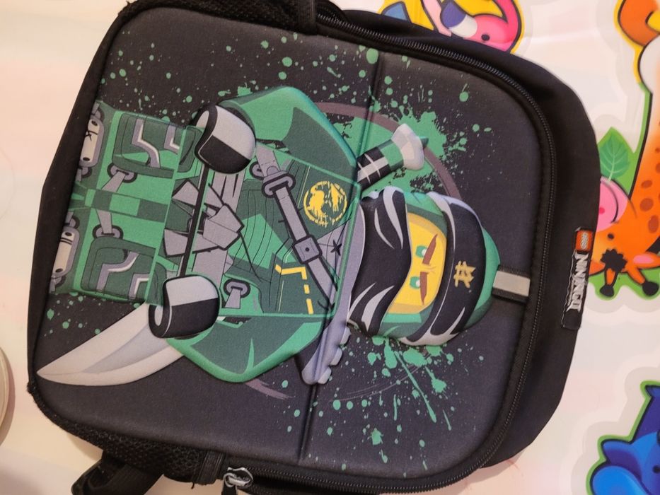 Lot 2 bucăți sandale copii/rucsac Ninjago