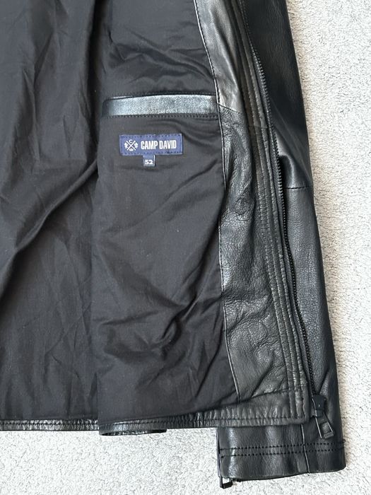 Camp David Leather jacket - black 52