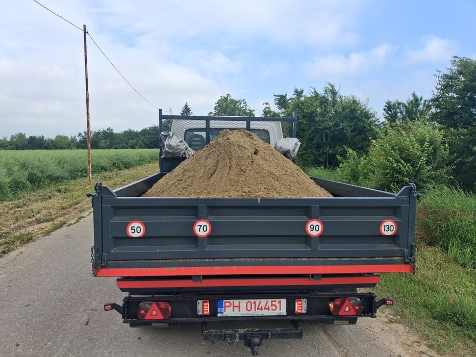 Transport Nisip Moloz DeșeuriPămint vegetal chit și de Pădure.