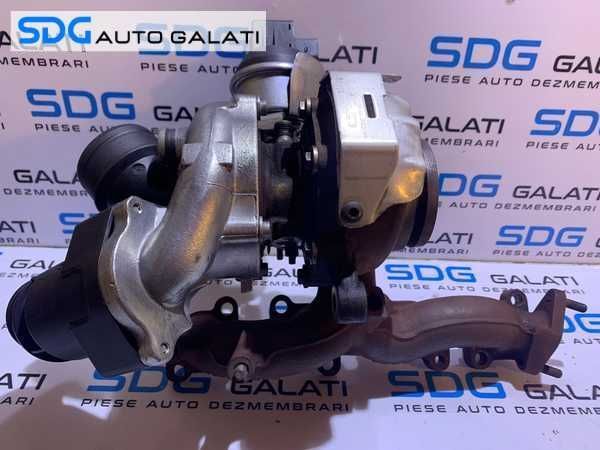 Turbo Turbina Turbosuflanta cu Actuator VW Golf 6 2.0 TDI CBAA CBAB CBDA CBDB CBDC 2008 - 2014 Cod 03L253016F [MX0255]