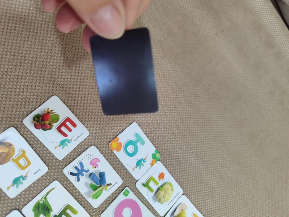 Алфавит магниты на холодильник