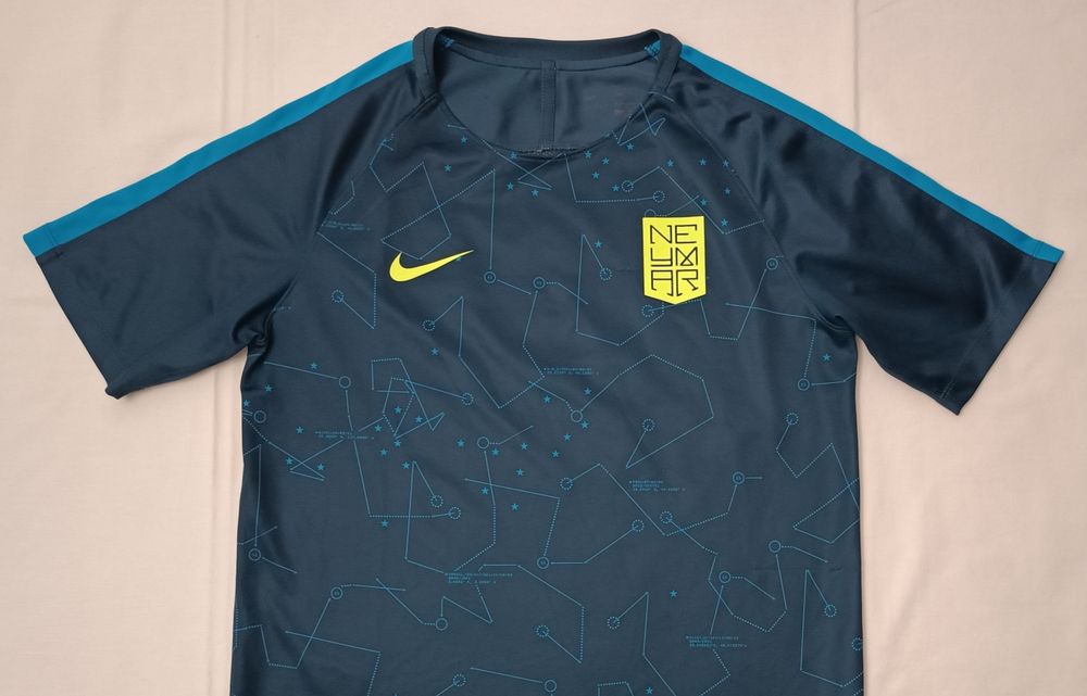 Nike DRI-FIT Neymar JR Tee оригинална тениска ръст 158-170см Найк спорт фланелка