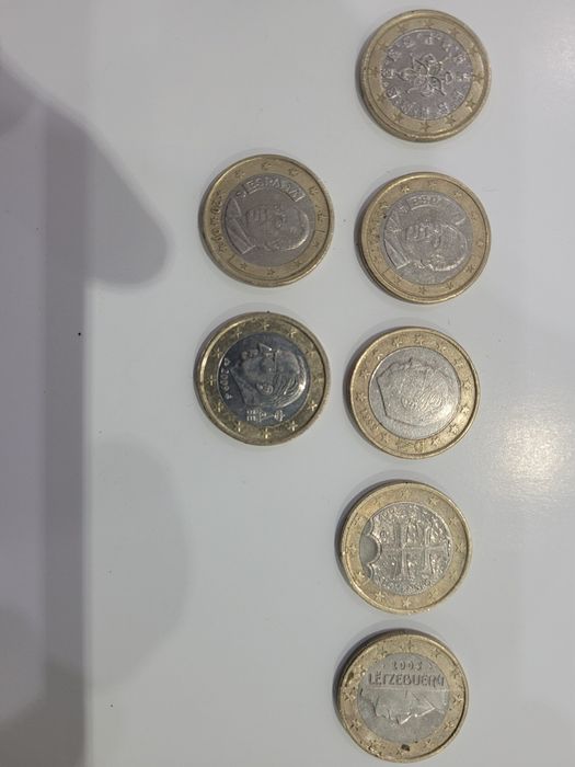 Vand monede 1-2euro an 2002