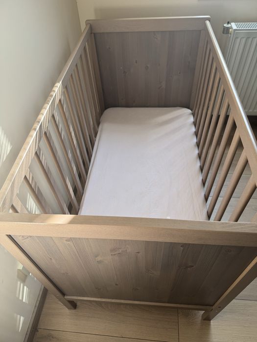 Бебешка кошара IKEA SUNDVIK с матрак