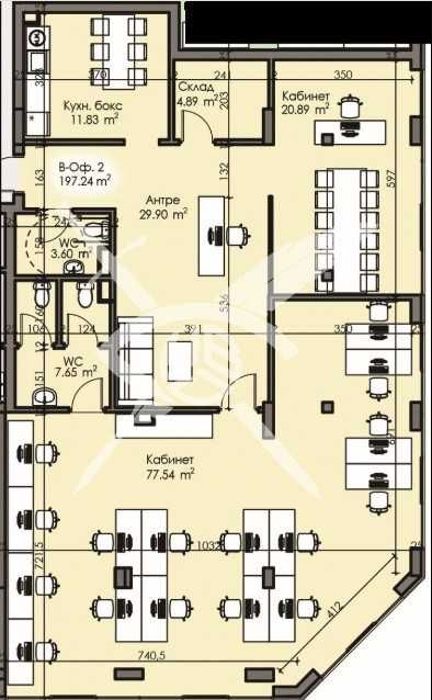 Офис в Изгрев 919-26920