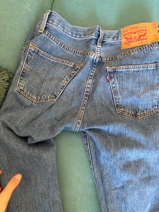 Levis мъжки дънки сини и черни