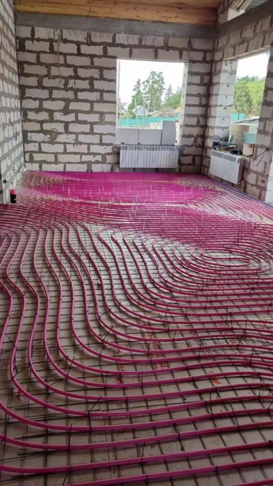 Тёплые полы. Отопление под ключ .с материалами