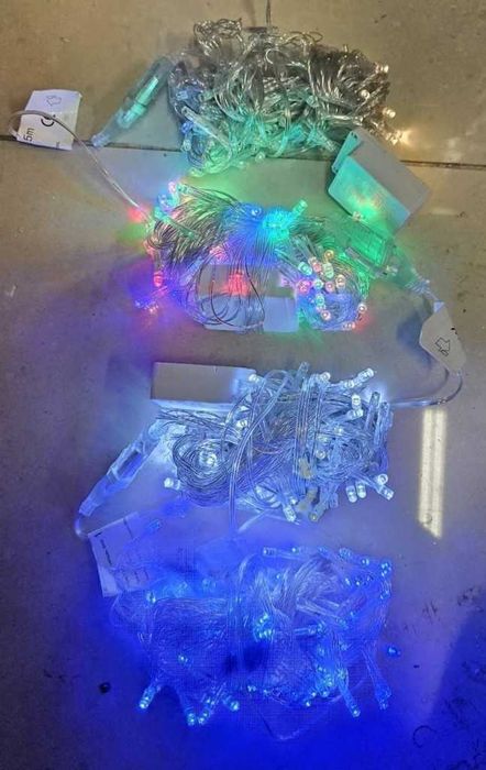 Коледни LED лампички, 100бр лампички/10 метра гирлянд.