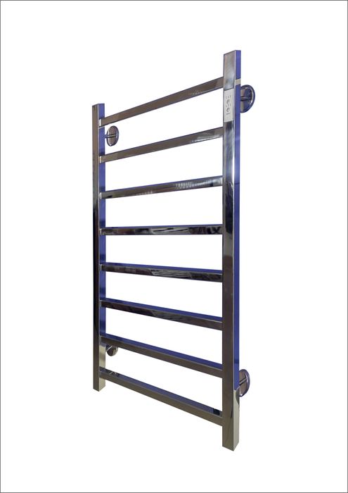 Квалратный полотенцесушитель из нержавейки от производителя.