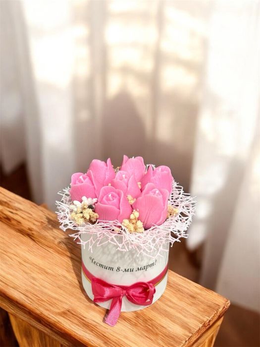 Ароматни букети и свещи от соев восък