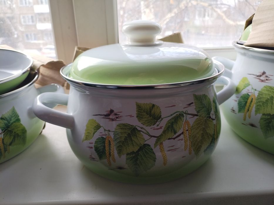 набор кастрюль 3шт