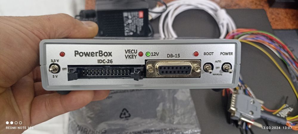 Powerbox for pcmflach
