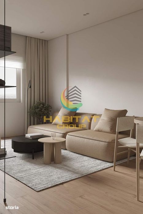 Garsoniera moderna – Acces STV, paza, loc parcare