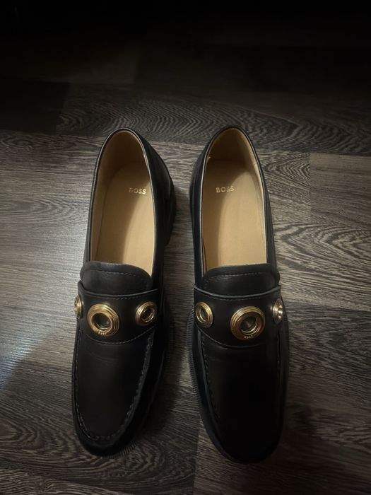 Туфли лоферы новые