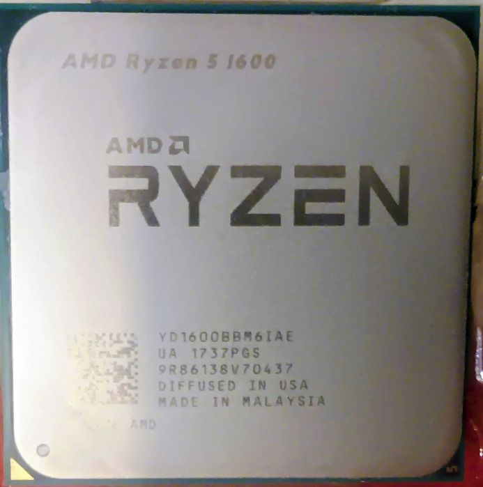 Fara X AMD Ryzen 5 1600 6C12T YD1600BBM6IAE nu AF tray ca 2600 aproape