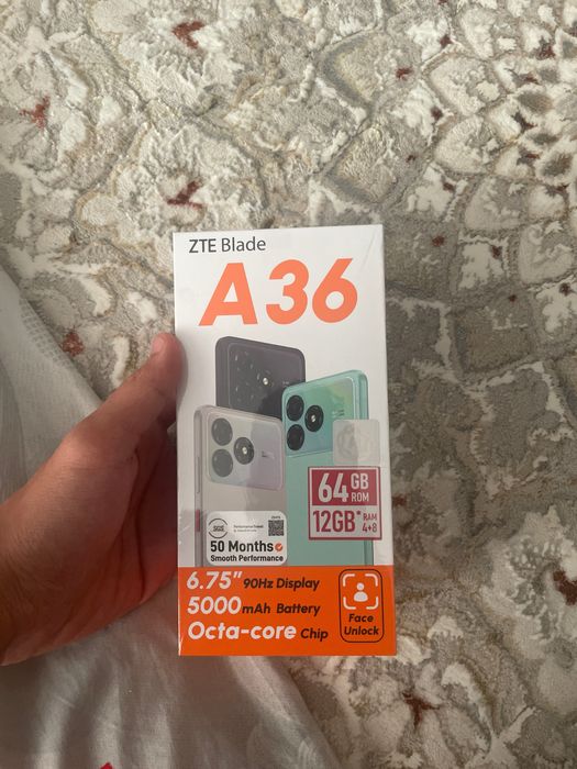 ZTE Blade A36 новый ашылмаған