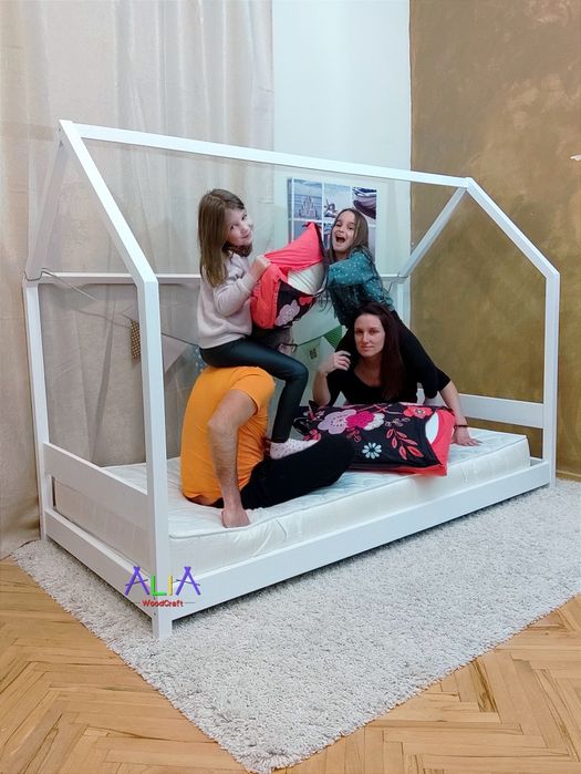 модел: АЛИ++ | Детско легло къщичка | Легло Монтесори