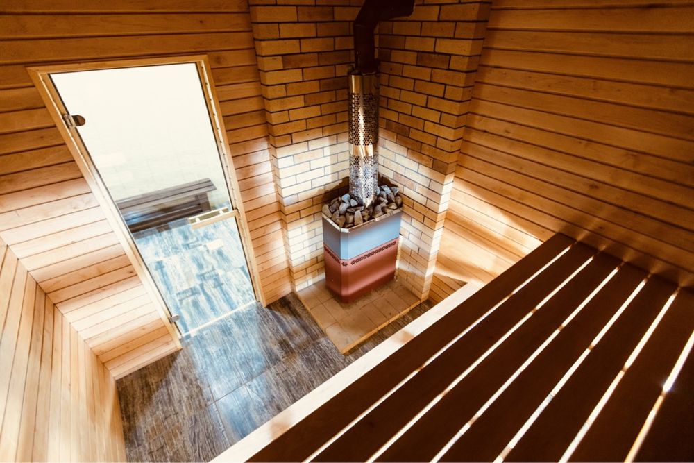 Баня Сауна на дровах