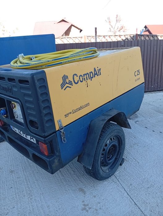 Compresor industrial CompAir 25 C + Picamer -demolator Atlas Copco Tex